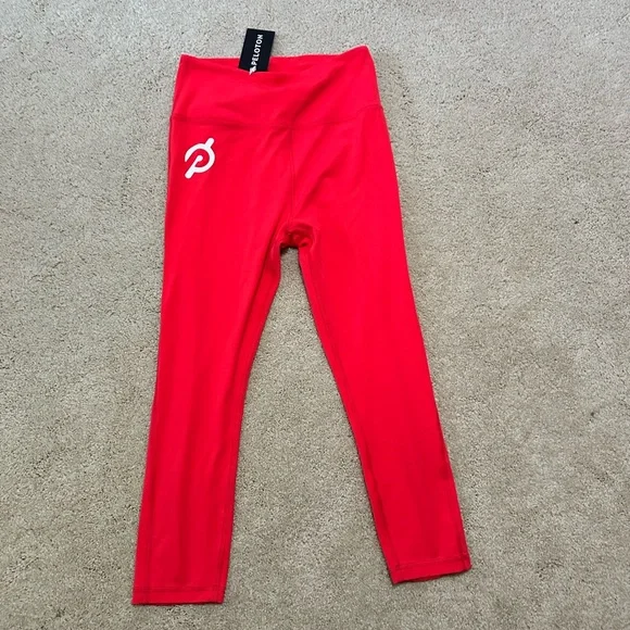 Peloton Leggings Red - $65 - New w/Tags - Picture 3 of 5
